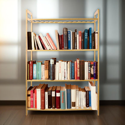 4 Tier Wooden Shelving Rack