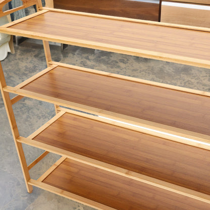 4 Tier Wooden Shoe Rack