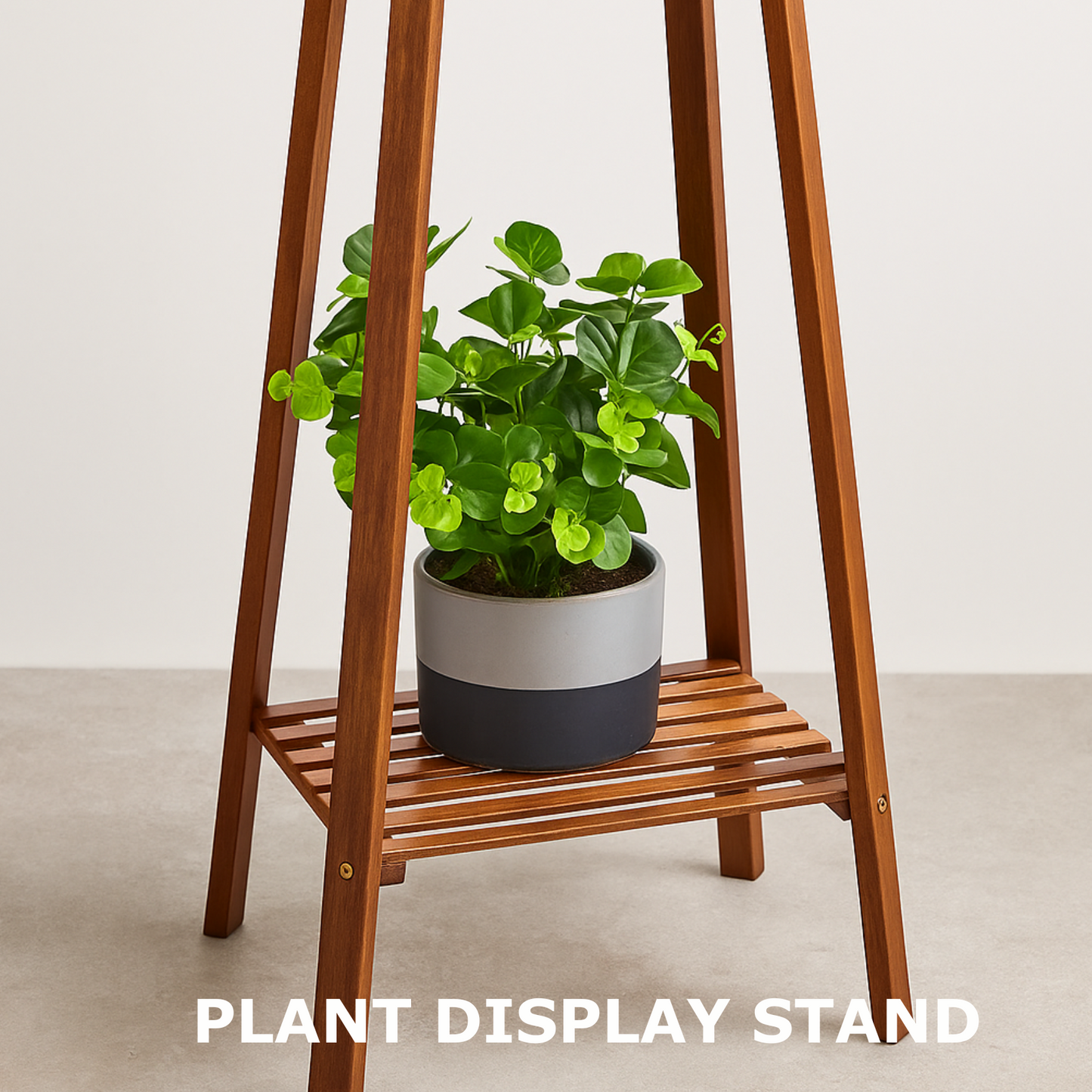 Bamboo 4 Tier Indoor Outdoor Plant Stand